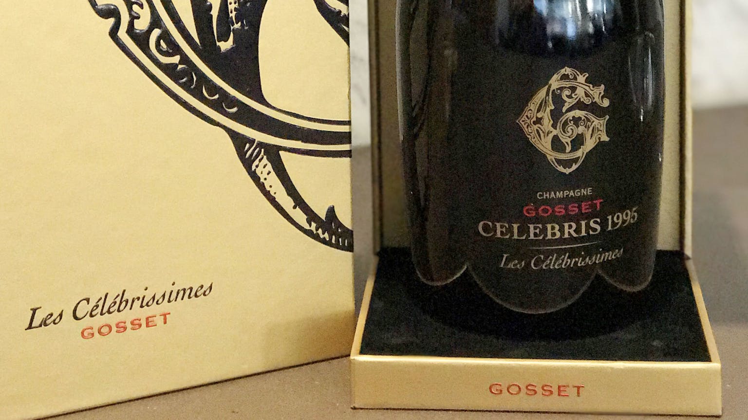 Gosset 1995 "Les Celebrissimes" - Behind the Bottle