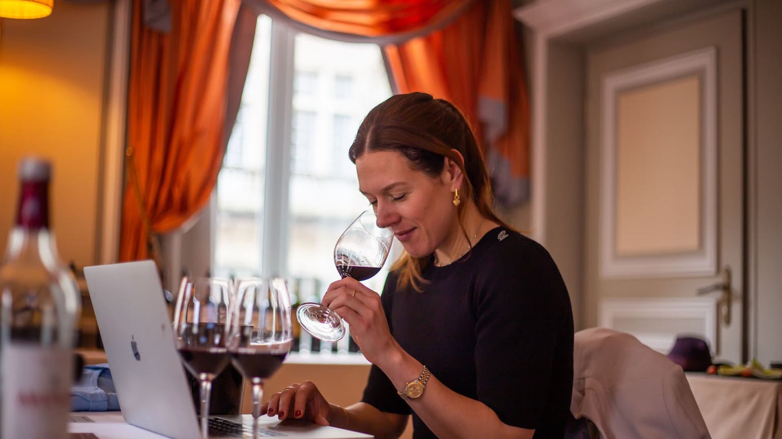 Behind the scenes with Decanter’s Georgie Hindle
